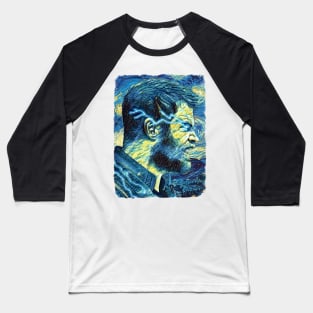 Thor Van Gogh Style Baseball T-Shirt